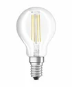 LED STAR FILAMENT Tropfenlampe mit 4 Watt, E27, kaltweiß, klar