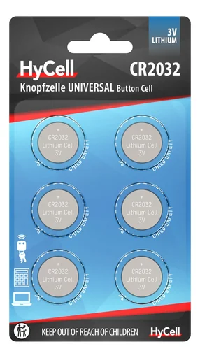 Lithium Knopfzellen CR2032
