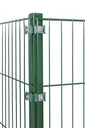 Eckpfosten  für Einstabmatten und Doppelstabmatten