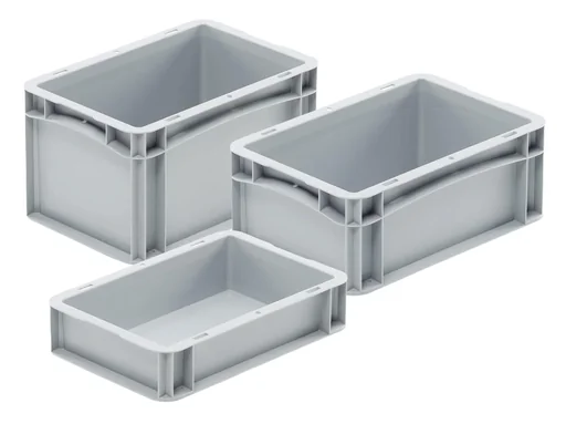 "Eurobox 30x20x07 cm grau, 2,9 l image"