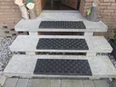 Gummi Winkel - Stufenmatte, dunkelbraun