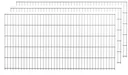 Doppelstabmattenset anthrazit 3 Stück  a 83cm x 200cm