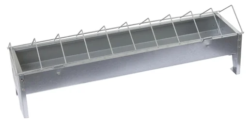 Futtertrog für Hühner, 50 x 10 cm