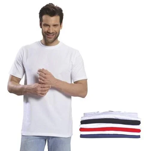 "T-Shirt mit Rundhalsausschnitt, Farbe rot Gr.M image"