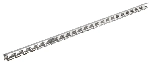 "Hakenleiste 100cm Edelstahl für PVC-Vorhang image"