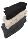 Komfortsocken, schwarz, Größe 39-42, 2 Paar