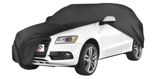 "Autoplane Indoor Soft, PKW-Abdeckplane SUV Größe L schwarz image"