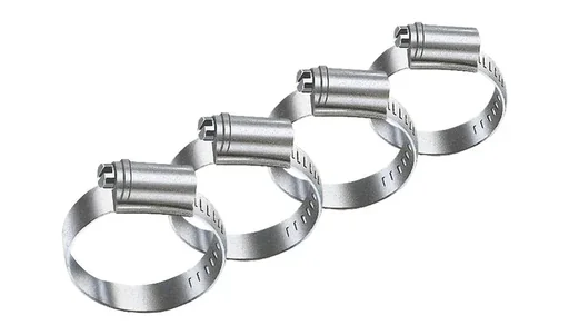 "Schlauchschelle, verzinkt, Bandbreite 9 mm (W1), Spannbereich 40-60 mm - 4 Stück image"