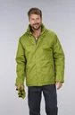 Funktionsjacke Farbe grün, atmungsaktiv, winddicht und wasserabweisend, Gr.4XL