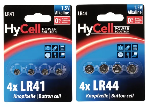 "Alkaline Knopfzellen LR41 / V3GA / 192 - 4 Stück image"