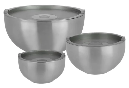 "Thermoschüssel Set, 6-teilig, je 1 Schüssel + Deckel 1,25, 2,5 + 4,2 l image"