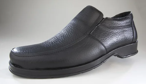 "Lederslipper Air Conmfort, Farbe schwarz, Gr.42 image"