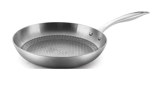 "XXL Edelstahl-Hybrid Hochrand-Pfanne 20 cm - Hochrandpfanne Ceraflon Elite Quantum image"