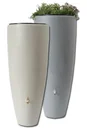2 in 1 Regentonne, Wasserbehälter, 300 Liter, Mocca