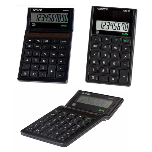 "Solar Taschenrechner, 12stellig mit Business Funktionen image"