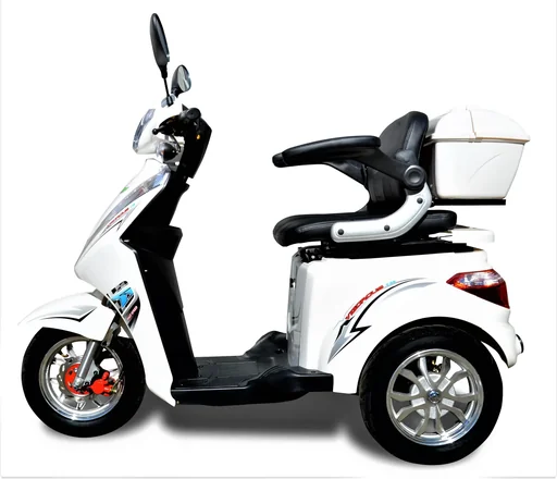 "Senioren Roller weiß - 20 Ah Li-Io Akku - 25 km/h - Seniorenmobil image"
