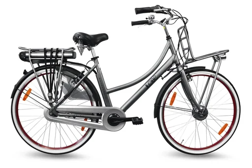 "Damen City E-Bike, 28 Zoll, Rahmenhöhe 50 cm, 7-Gang Nabenschaltung, grau, Rosendaal 3 Lady, 13Ah image"