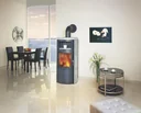 Kaminofen Vito WW ECOplus (14,2kW) Naturstein, Feinstaubfilter, Dauerbrand, Automatik, Externe Zuluft, Warmwasser