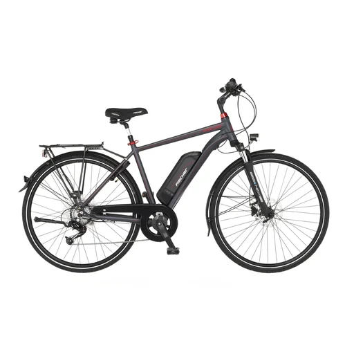 "Herren E-Bike Trekking, 28 Zoll Rahmengröße 50cm, 8-Gang Kettenschaltung, anthrazit matt, VIATOR 1.0 image"