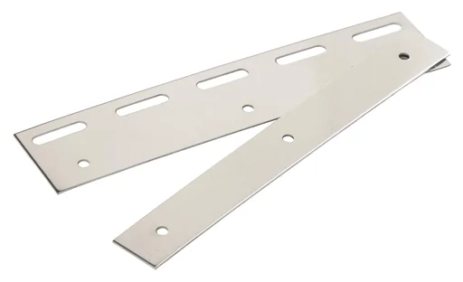"Klemm- und Pendelleiste 200 mm, Edelstahl für PVC-Vorhang image"