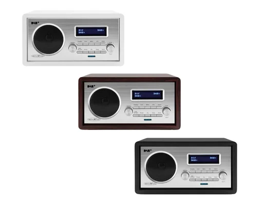 "Retro DAB+ Radio in weiß image"