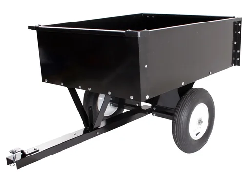 "Rasentraktor Anhänger 150 kg - Mit Kippfunktion 97 x 76 x 30 cm image"