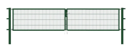 "Doppeltor Flexo mit Zubehör, grün, Breite 400 cm, Höhe 80 cm, PF: 80x80 cm image"