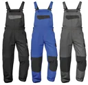 Latzhose für Beruf und Hobby, Farbe grau, Gr. 60