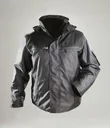 Winterjacke YUKON, Farbe schwarz/grau, Größe 4XL