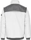 Funktionsblouson, weiss-grau, Gr. XL