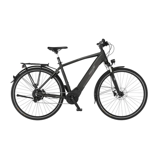 "Herren E-Bike Trekking, 28 Zoll, Rahmengröße 55cm, 10-Gang Kettenschaltung, graphit metallic matt, VIATOR 6.0i image"