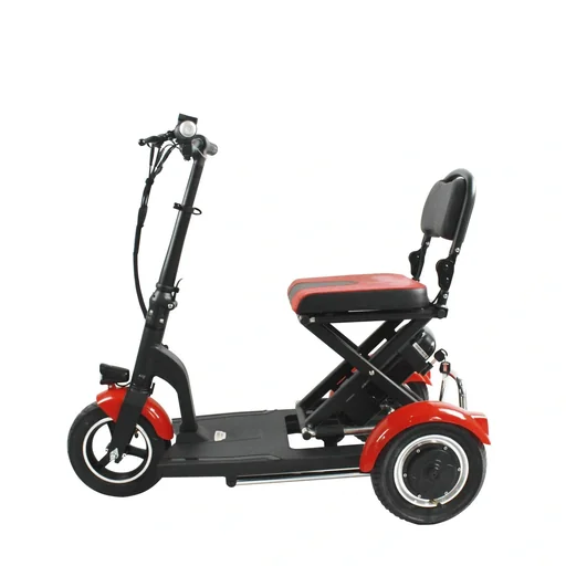 "Elektromobil Seniorenmobil rot - 6 km/h image"