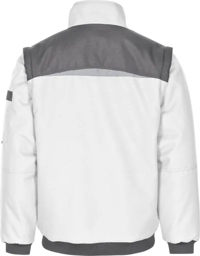"Funktionsblouson, weiss-grau, Gr. M image"