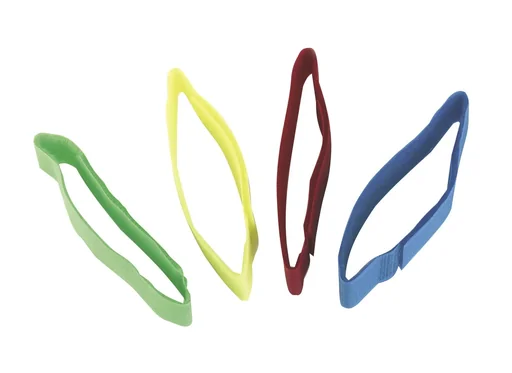 "Markierungsbänder für Kühe, mit Klettverschluss, Farbe rot, 10er Pack image"