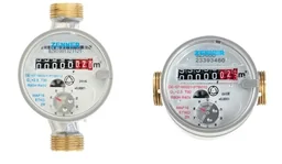 Einstrahl Wohnung Wasserzähler für Warmwasser QN 2,5/ R 3/4