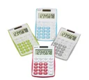 Kompakter Taschenrechner mit 8stelligem Display und Dual-Power, blau