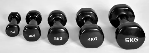 "Vinyl Hanteln - Beauty Bells 2 x 1 kg (Paar) image"
