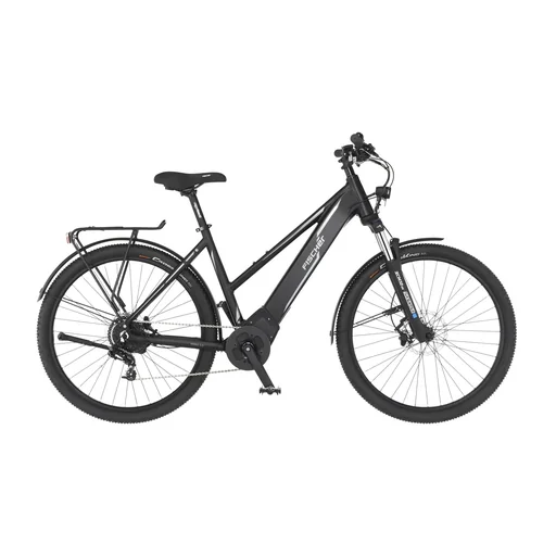 "Damen E-Bike ATB, 27,5 Zoll, Rahmengröße 44cm, 10-Gang Kettenschaltung, schwarz matt, TERRA 5.0i image"