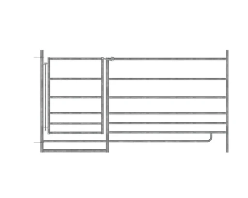 "Schafpanel 1,83 Meter mit Tor image"