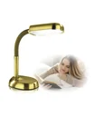 LED Tageslicht Tischleuchte messing/ goldfarben