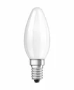 LED Retrofit CLASSIC B25 Filament Lampe in Kerzenform mit 2,5 Watt, E14, warmweiß, matt