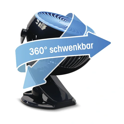 "Akku Ventilator Go Fan schwarz image"