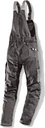 Berufslatzhose NITRO, schwarz-grau, Gr. XL