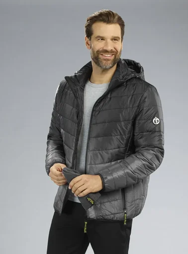 "Steppjacke, Farbe schwarz/grau, Gr.2XL image"