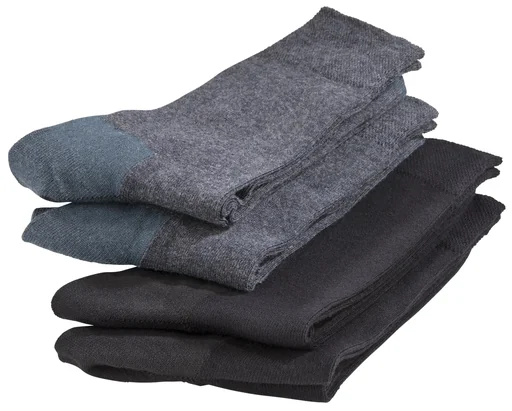 "Klassik Socken 2er Pack, Farbe schwarz, Gr.43/46 image"