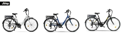 "Unisex City E-Bike, 28 Zoll , Rahmengröße 44 cm 6-Gang Kettenschaltung, schwarz, ECR 3000 image"