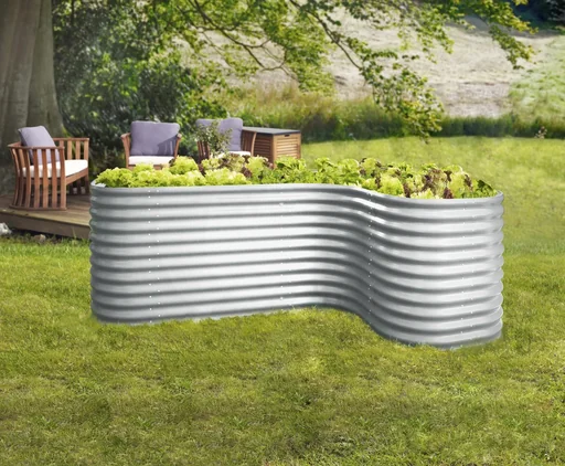 "Hochbeeterweiterung Curve 858, Farbe granit image"