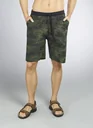 Bermuda Shorts, Farbe camouflage/grün/schwarz, Gr.XL