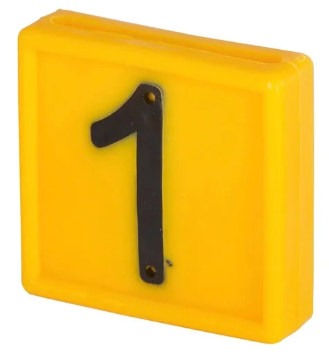 "Nummernblock 6 bzw. 9 für Markierungsbänder image"