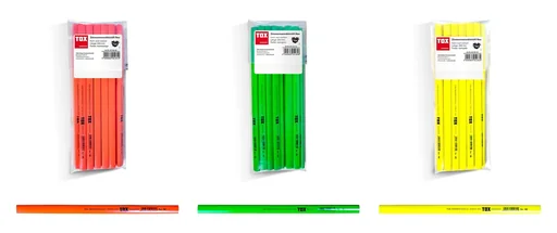 "Zimmermanns-Bleistift Neo neongelb, 12 Stück image"